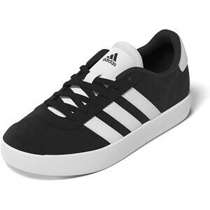 NWT adidas Unisex Kids VL Court 3.0 Sneakers Black/White Size 11 Little Kid